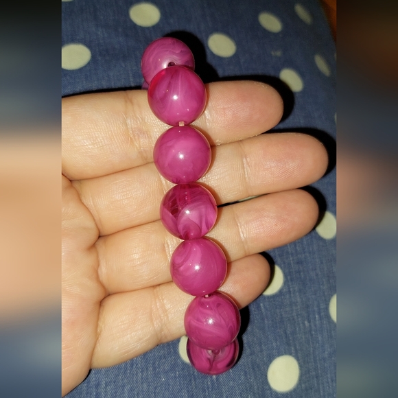 Jewelry - Pink Beaded Bracelet